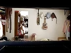 Skrivene kamere, meksički žena preljev nakon bath(2)