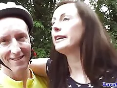 Engleski milf eura u čarape Analni Jebi