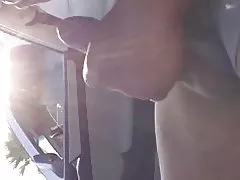 Naočale baka ogroman sperma bljesak!